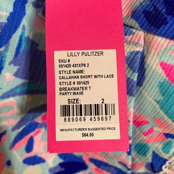 SOLD! NWT! 5" Callahan Lace Short - Picture 4 of 4